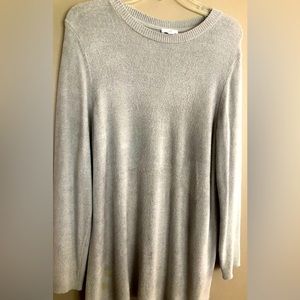 J JILL Comfy Gray Pullover Sweater Size L